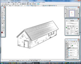 6.ペン入れ(建物)